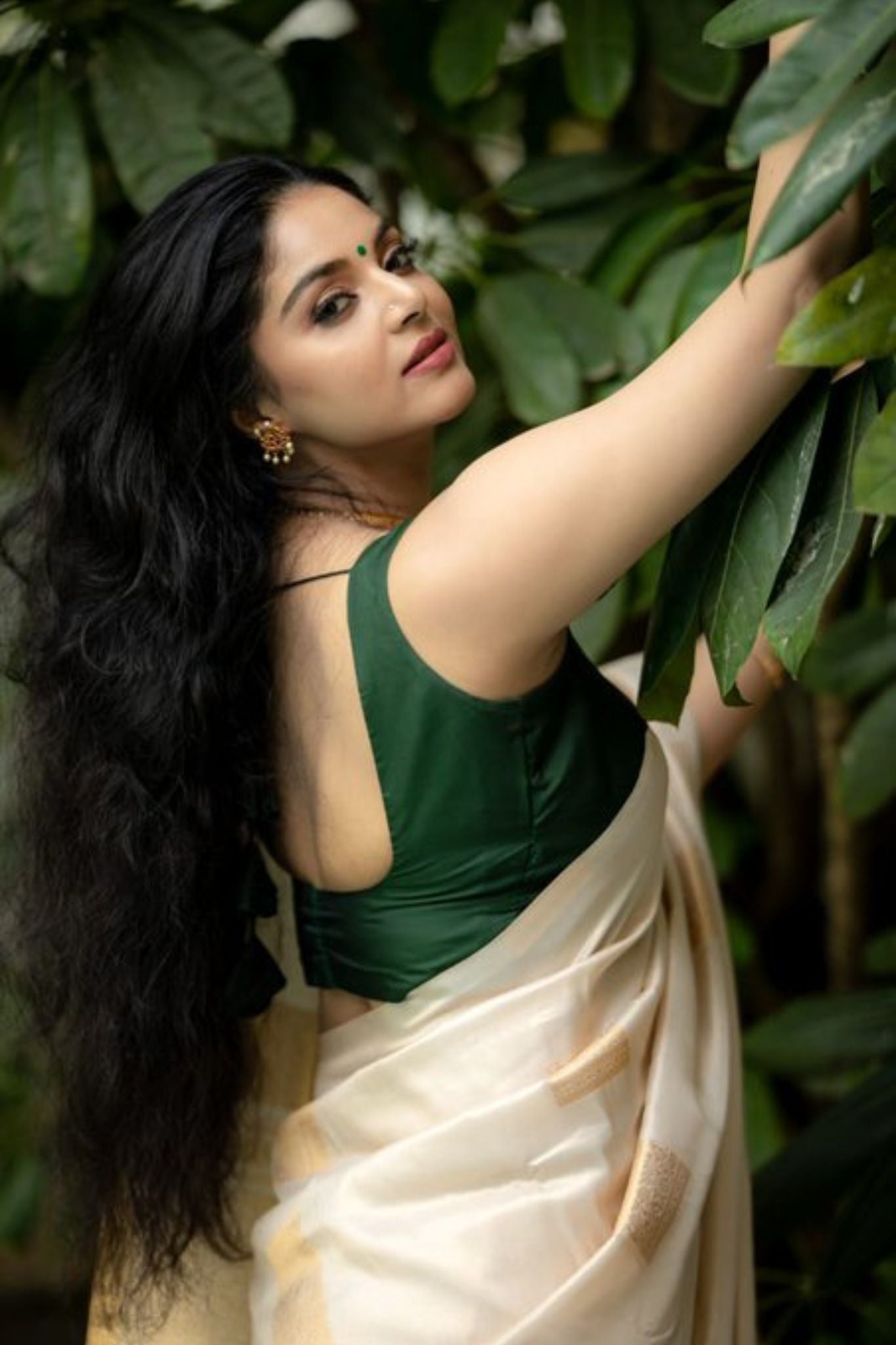 tanaya Kanjivaram Art Silk Saree with Unstitched Blouse